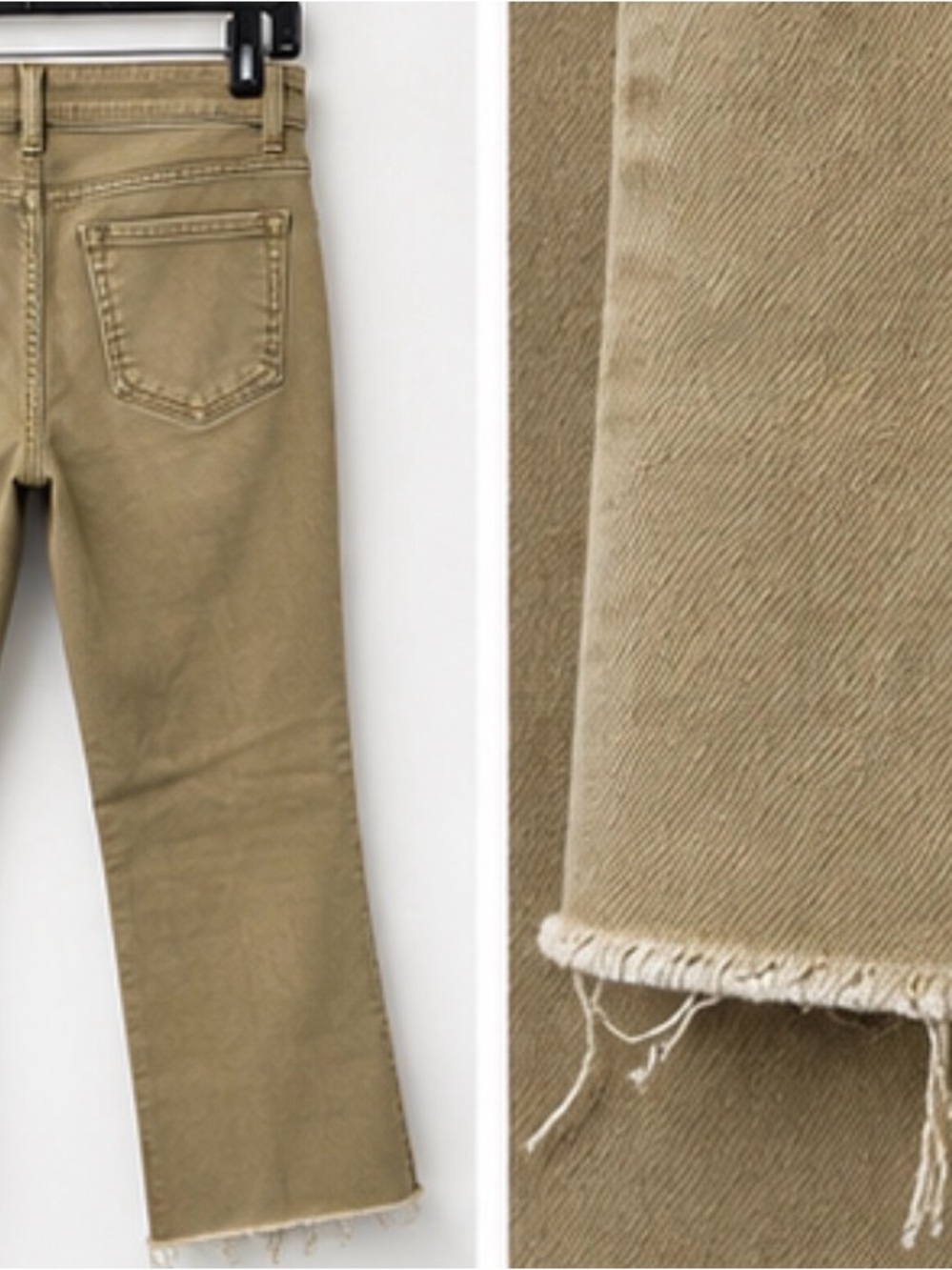 KUT FROM THE KLOTH Women's Tan Straight-Leg Jeans - Picture 3 of 3